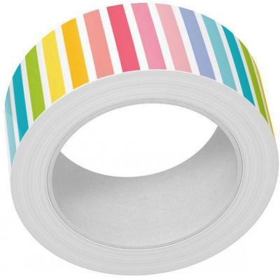 Lawn Fawn Klebeband - Vertical Rainbow Stripes Washi Tape